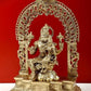 Brass Lord Narasimha Statue (Height: 18 Inches)