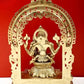 Brass Lord Narasimha Statue (Height: 18 Inches)