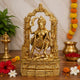 AONA Brass Goddess Kali Idol (Kaali Maa / Kalka Maa) – Sacred Statue for Home Temple, Navratri & Festive Pooja | Ideal Spiritual Gift