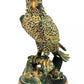 Brass Eagle Figurine (Height: 15 inches)