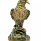 Brass Eagle Figurine (Height: 15 inches)