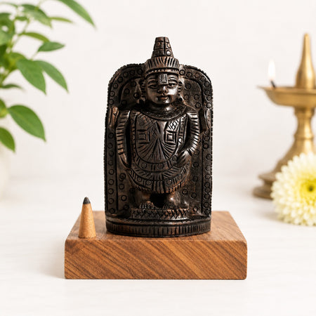 Sacred Karungali Lord Venkateswara Statue