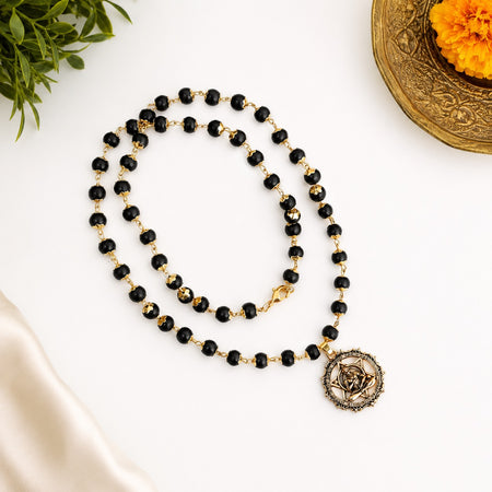 Karungali Gold Pavanputra Yantra Pendant