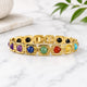 Karungali Ebony Wood Bracelet with 7 Chakra Gemstones