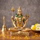 AONA Resin Lord Shiva Idol in Blessing Pose – Bholenath Shiv Murti for Home, Mandir & Office Decoration 
