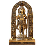 Brass Ayodhya Ram Lalla Idol | Grand Lord Ram Statue for Temple (Height: 53 Inches)