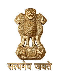 Large Brass Ashoka Stambh with Satyamev Jayate | Indian National Emblem Wall Hanging Décor (Height: 12 Inches)