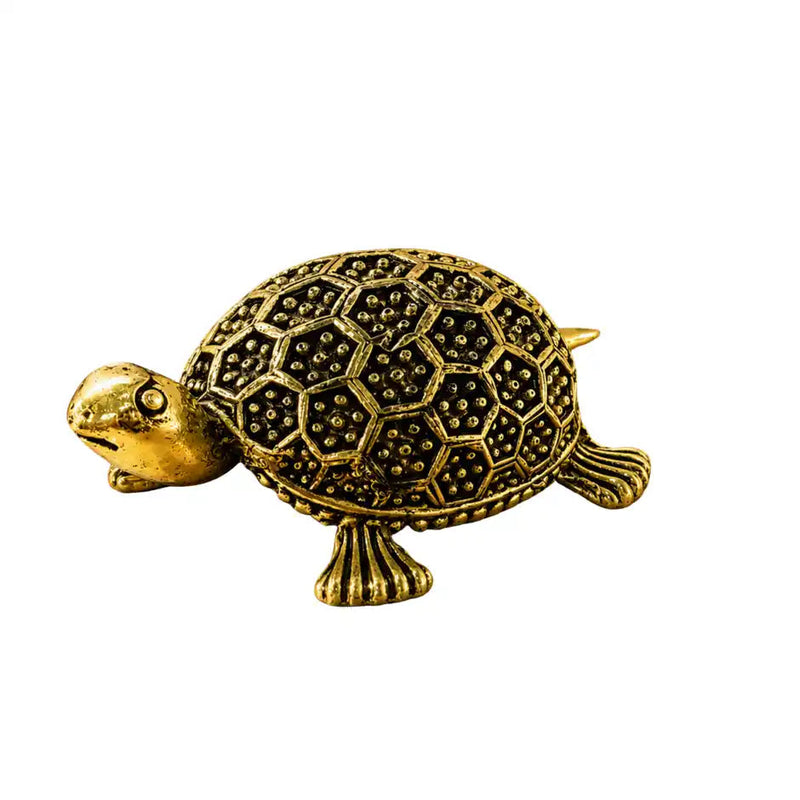 Brass Turtle Statue – Symbol of Prosperity, Stability & Good Fortune