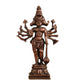 AONA Pure Copper Standing Panchmukhi Hanuman Ji Idol 