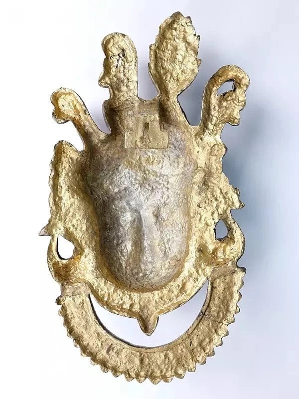 Brass Shrinathji Wall Hanging (Height: 18 Inches)