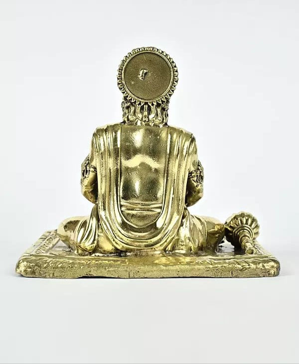 Superfine Brass Shri Ram Bhakt Hanumanji Idol (Height :4 Inches)