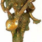 Handcrafted Brass Saraswati Idol – 13" Standing Statue