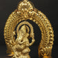 Brass Statue of Lord Ganesha with Arch (Thiruvatchi) 6 inches