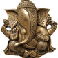 Brass Handmade Ganesha Wall Hanging 8 inches