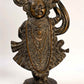 Fine Quality Handmade Patina Brass Statue of Shri Krishna as Shrinath Ji 13 Inches