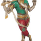 Handmade Brass Statue of Cosmic Krishna 17 Inches