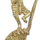 Natural Brass Statue Depicting Kaliya Vijaya Lila of Shri Krishna 13 inches