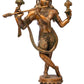 Handmade Chala Brass Statue of Lord Krishna in His Cosmic Form 18 inches