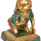 8-Inch Brass Idol of Laddoo Gopala