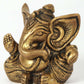 Brass Sculpture of Ganesha for Good Luck, Small Size 2 inches