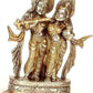 Brass Statue of Radha Krishna 6 inches