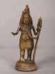 Small Tribal Lord Shiva Brass Statue 4 inches