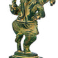 Handmade Brass Sculpture of Dancing Ganesha (Small) 4 inches