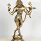 Handmade Natural Brass Statue of Lord Krishna in His Cosmic Form 18 inches