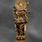 Brass statue depicting Lord Krishna playing the flute 18 inches