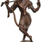 Handmade Super Antique Brass Statue of Lord Krishna in His Cosmic Form 18 inches