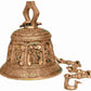 Handmade Brass Dashavatar Temple Hanging Bell 13 inches