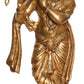 Brass Statue of Krishna Playing the Flute 23 inches