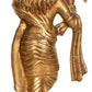 Brass Statue of Krishna Playing the Flute 23 inches