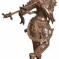 Indian Cocoa Handmade Brass Statue of Fluting Krishna 22 Inches