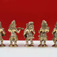 Brass Petite musical representation of Ganesha 7 inches