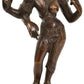 Ardhanarishvara Brass Sculpture | Handmade Shiva Shakti Statue 8 inches