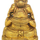 Brass Sculpture of Three-Headed Ganesha 4 inches