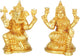 Brass Handmade Lakshmi Ganesha Pair 4 inches