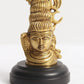 Small Brass Shiva Head Idol 2.5 inch