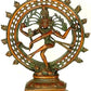 Handcrafted chala Brass Idol of Lord Shiva as Nataraja 9 inches