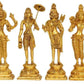 Handmade Dashavatara Idol: The Ten Incarnations of Lord Vishnu 9 inches