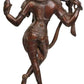 Handmade Brass Statue Depicting the Cosmic Form of Lord Krishna 18 Inches