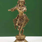 Brass Sculpture of Lord Krishna 9 Inches