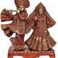 Handcrafted Brass Statue of Radha Krishna 17 INCHES