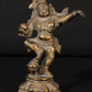 Brass Sculpture of Small Dancing Krishna 5 Inches