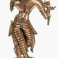 Brass Statue of Lord Krishna Playing the Flute 18 Inches