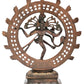 Handcrafted Double chala Brass Idol of Lord Shiva as Nataraja 9 inches