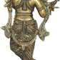 Handmade Brass Sculpture of Krishna, The Divine Flutist 14 inches