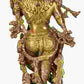 Handmade Natural Brass Statue of Murli Krishna 24 Inches