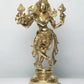 Natural Brass Statue of Lord Krishna as Vishnu Avatar 21 Inches